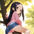 公園で木登り 6枚目