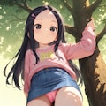 公園で木登り 7枚目