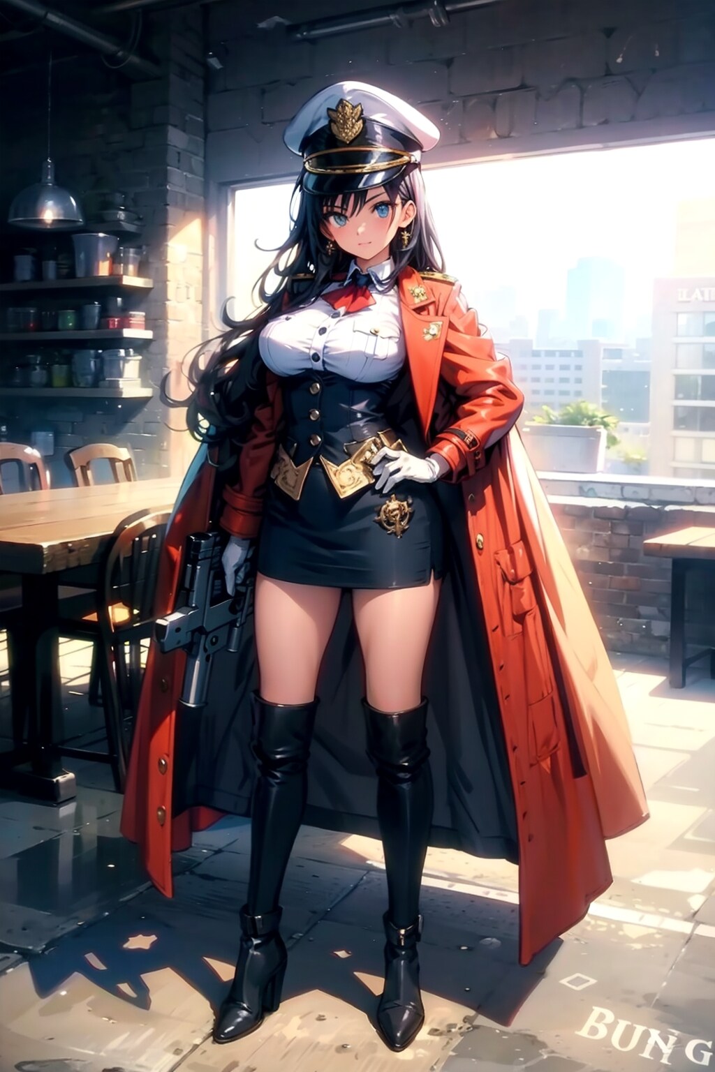 赤コートの士官 | の人気AIイラスト・グラビア