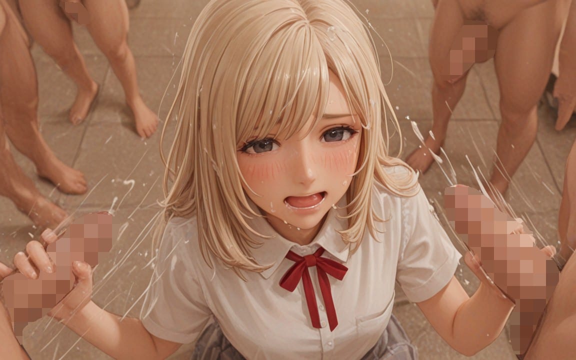 2本に挟まれてます。