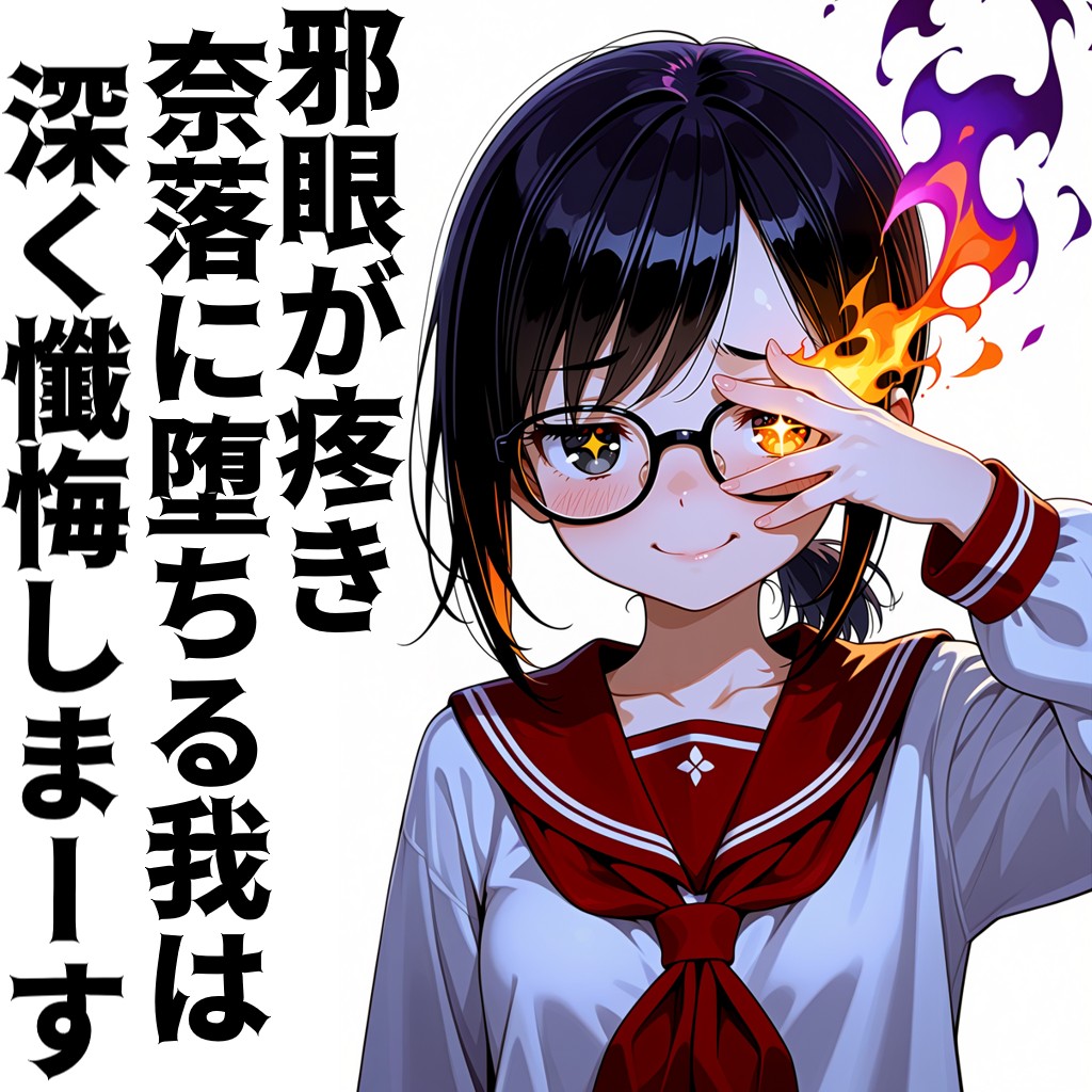 邪眼が疼き | の人気AIイラスト・グラビア