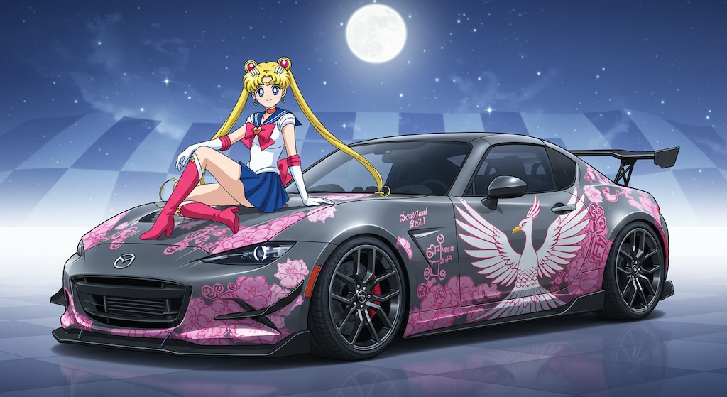 セーラームーンとロードスター