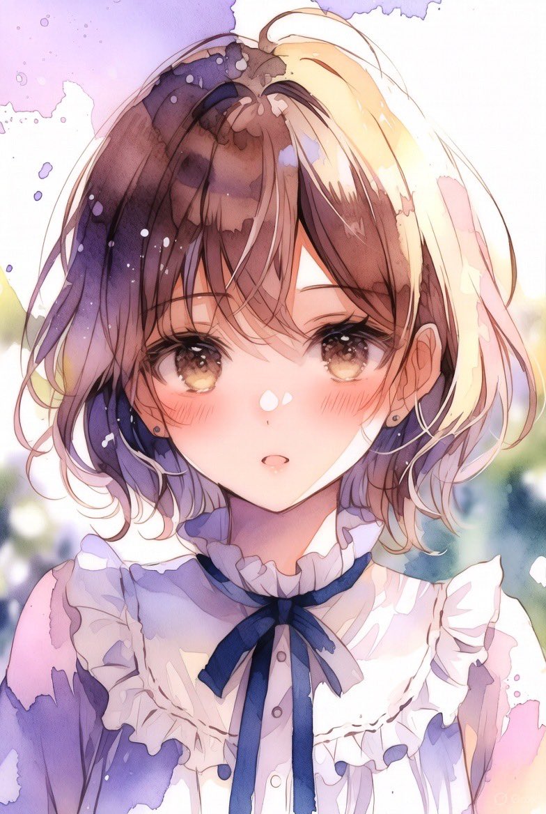 水彩画風 | の人気AIイラスト・グラビア
