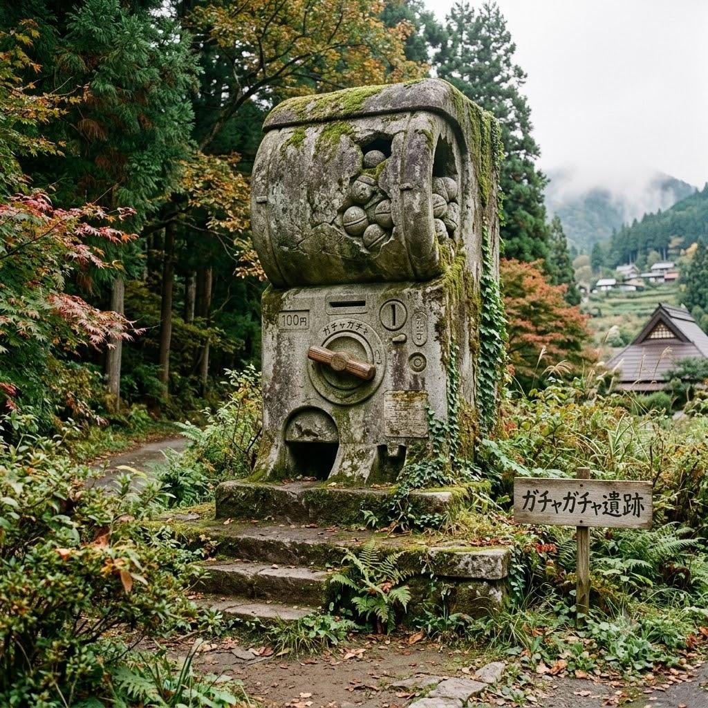 ガチャガチャ遺跡