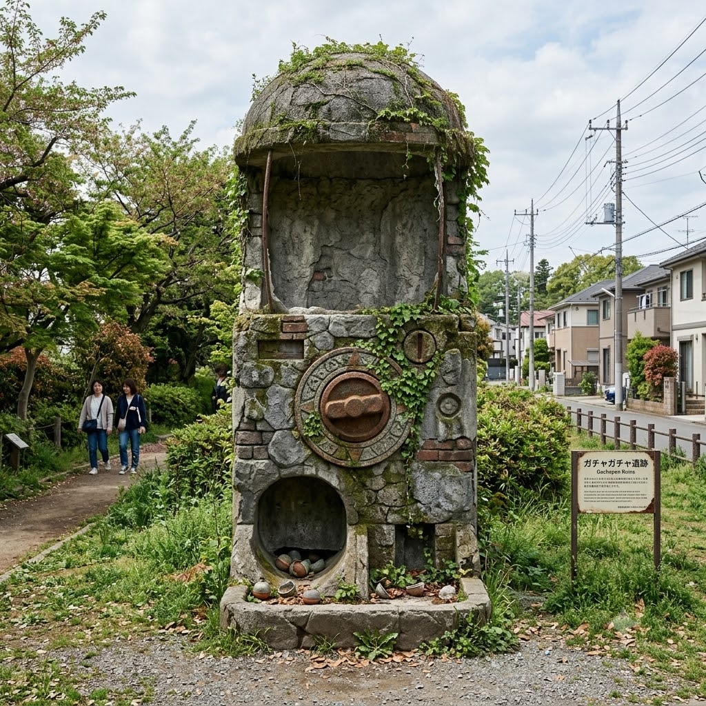 ガチャガチャ遺跡