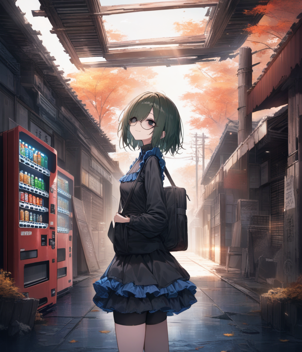 [suno]埃っぽいシャッター通り