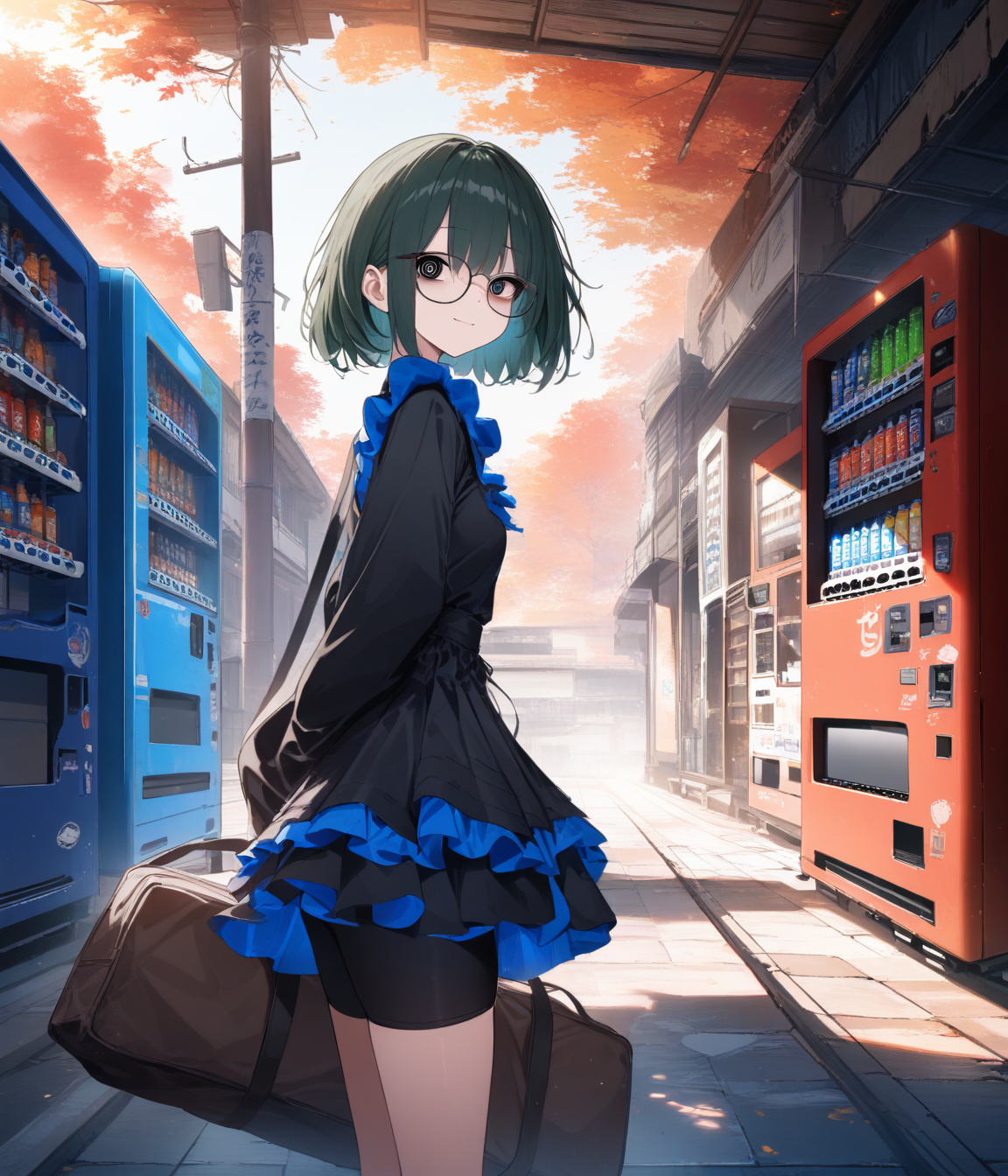 [suno]埃っぽいシャッター通り | の人気AIイラスト・グラビア