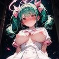 おっぱいと割れ目①♡Lunaちゃん 2枚目