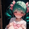 おっぱいと割れ目①♡Lunaちゃん 4枚目