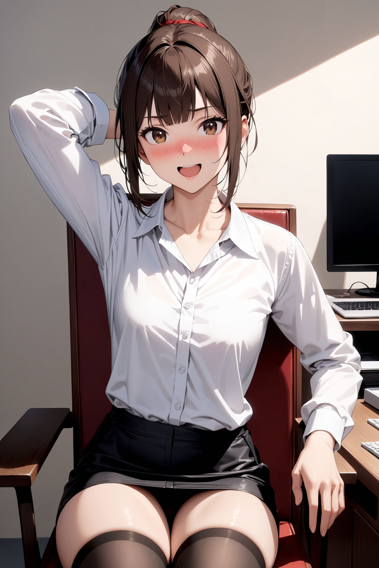照れワーク