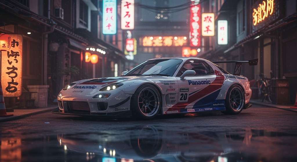 PanasonicFD3Sレーシングカー