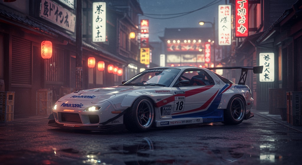 PanasonicFD3Sレーシングカー