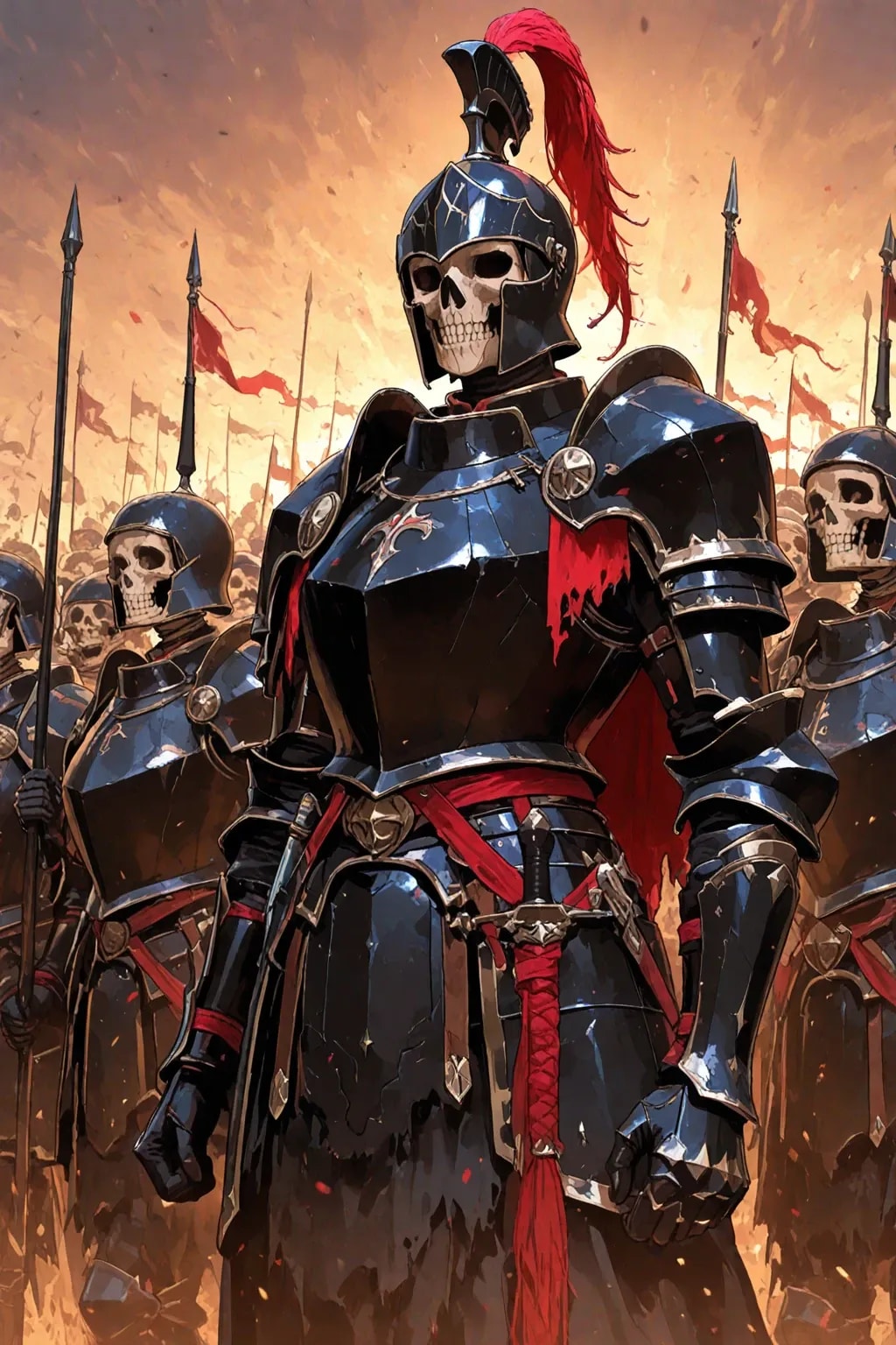 邪神軍、スケルトン兵団