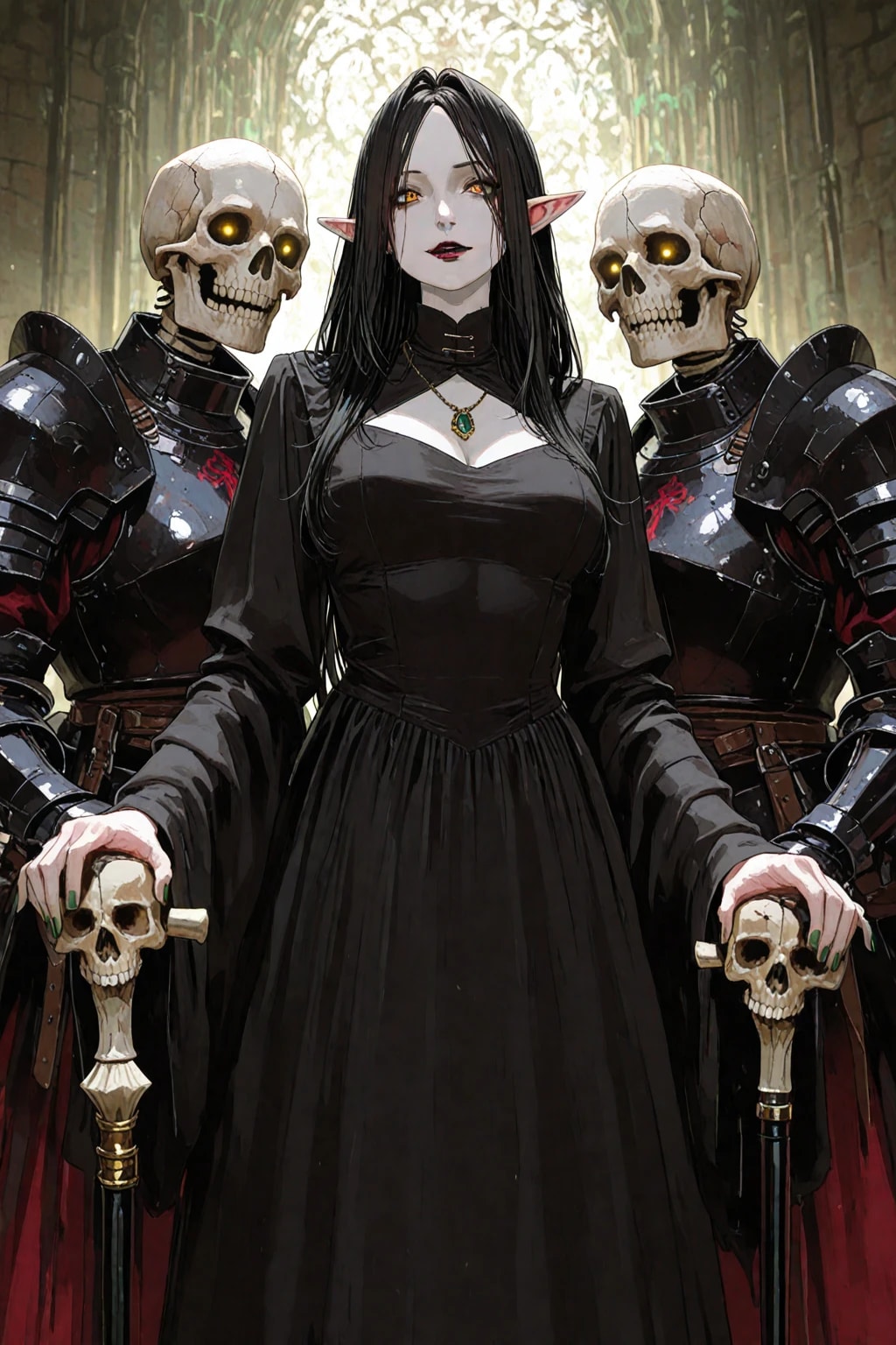 邪神軍、スケルトン兵団