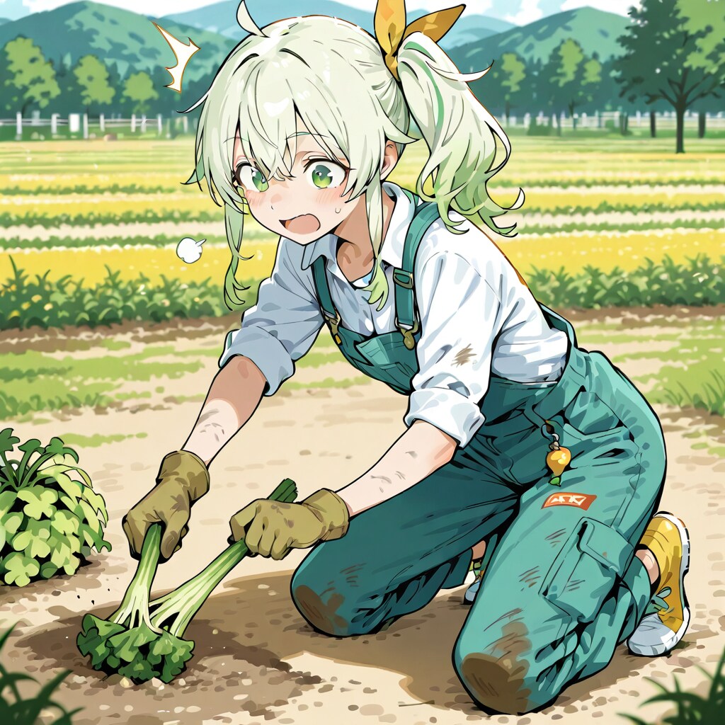 野菜収穫リポート