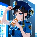 警ら帰りでひと息 3枚目