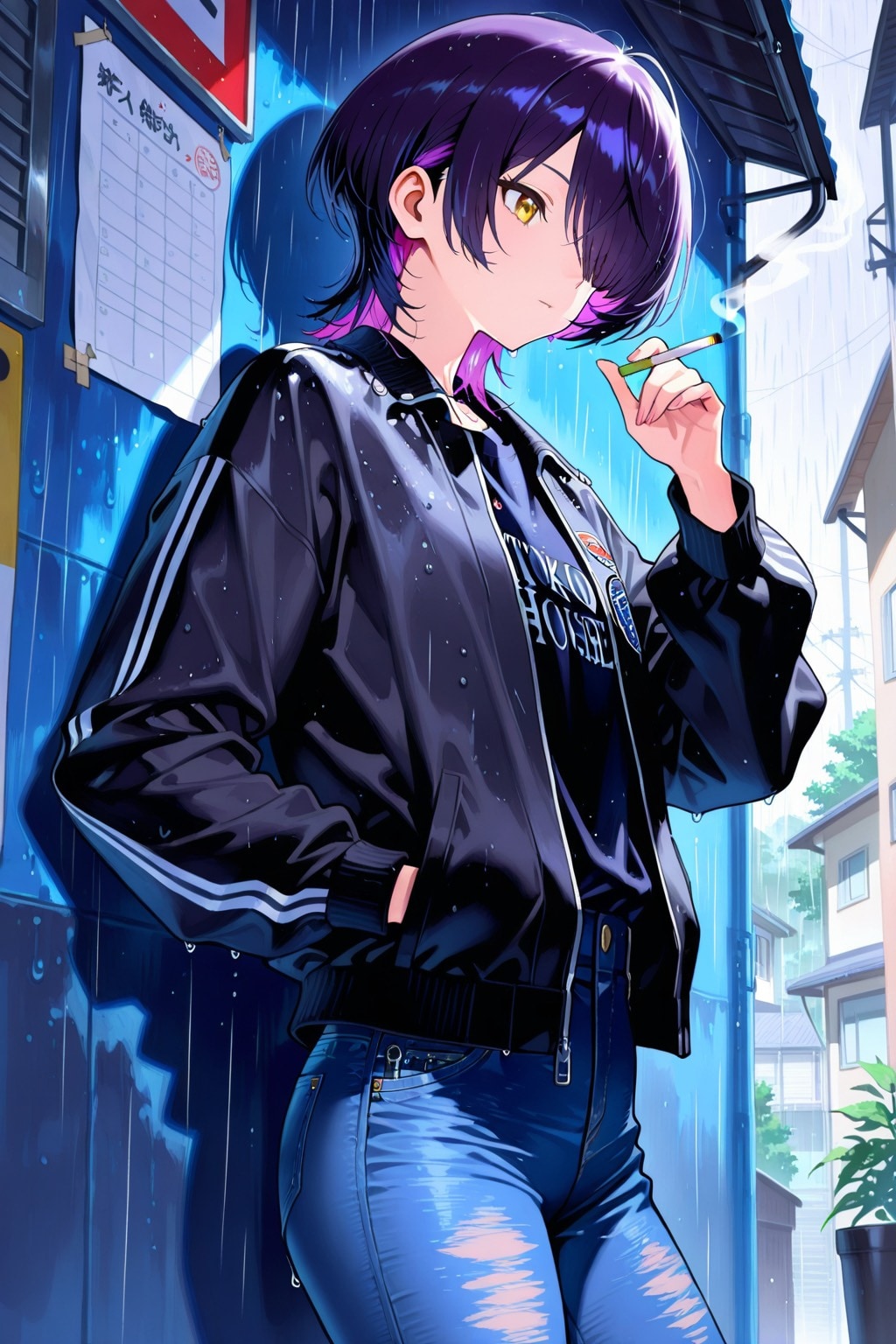 紫煙 | の人気AIイラスト・グラビア