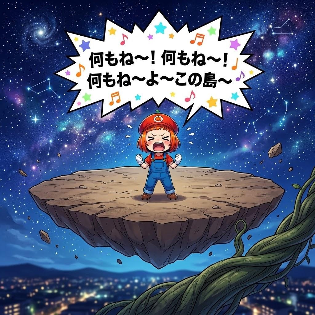 蔦を登った先には！！！
