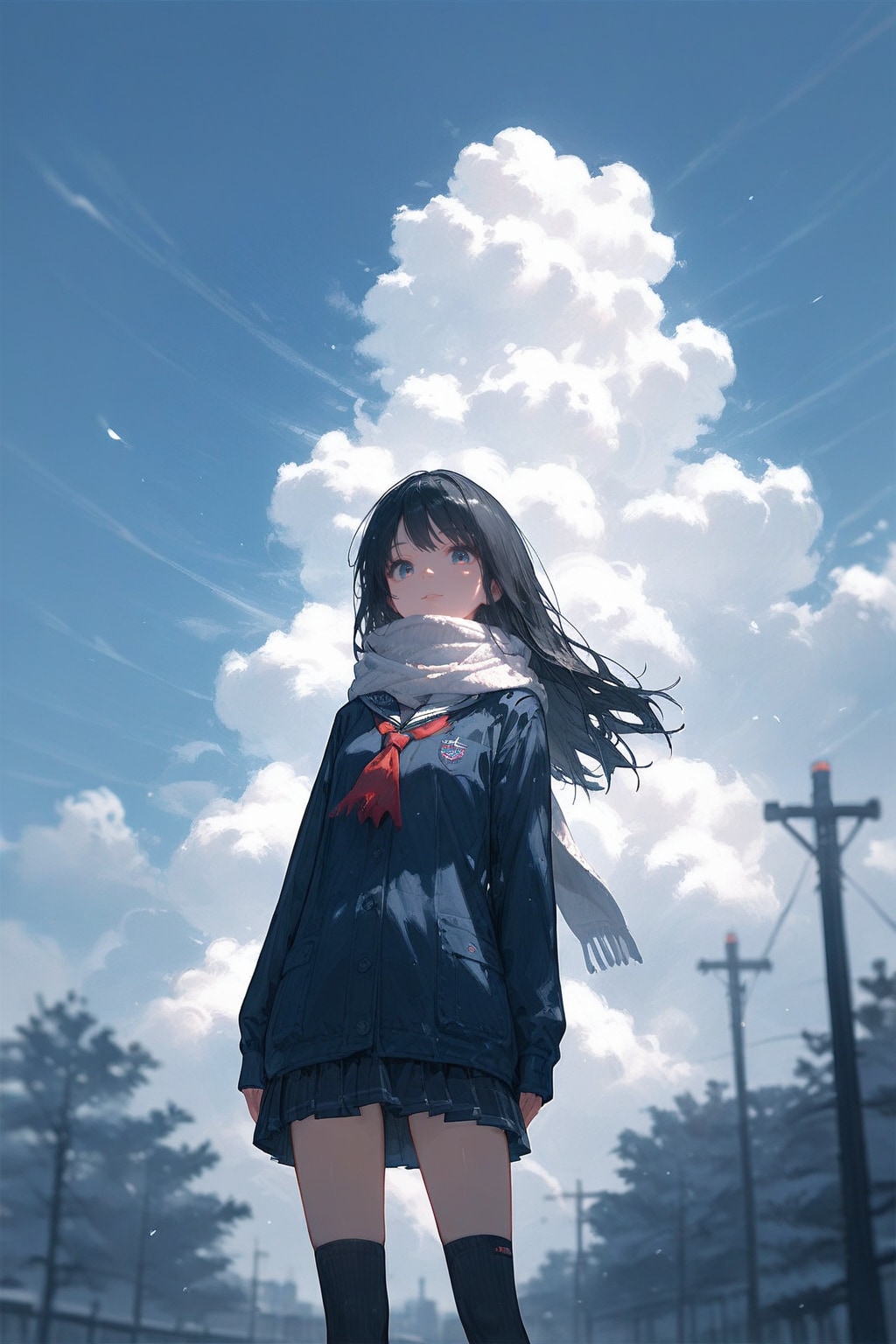 冬晴れの日に―― | の人気AIイラスト・グラビア