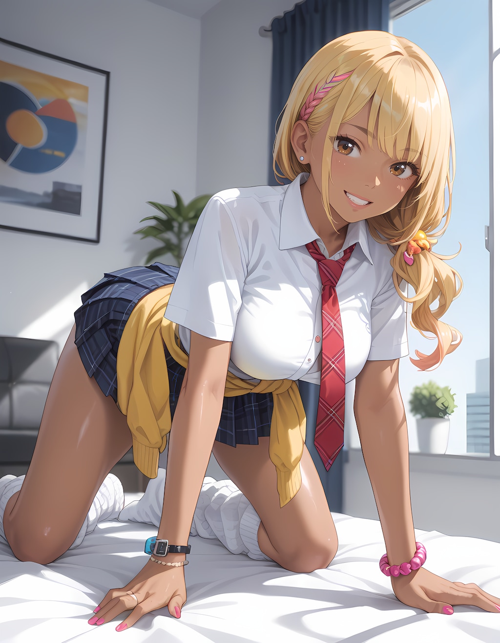 家に入り浸るギャルちゃん♪