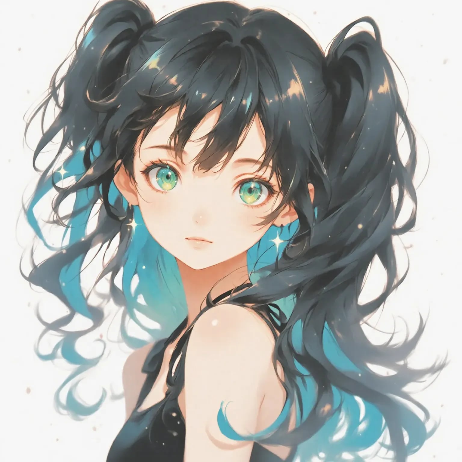 黒髪 | の人気AIイラスト・グラビア