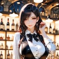 ティファ｜閉店後のバー、優しい笑顔で最後の一杯をすすめる彼女 2枚目