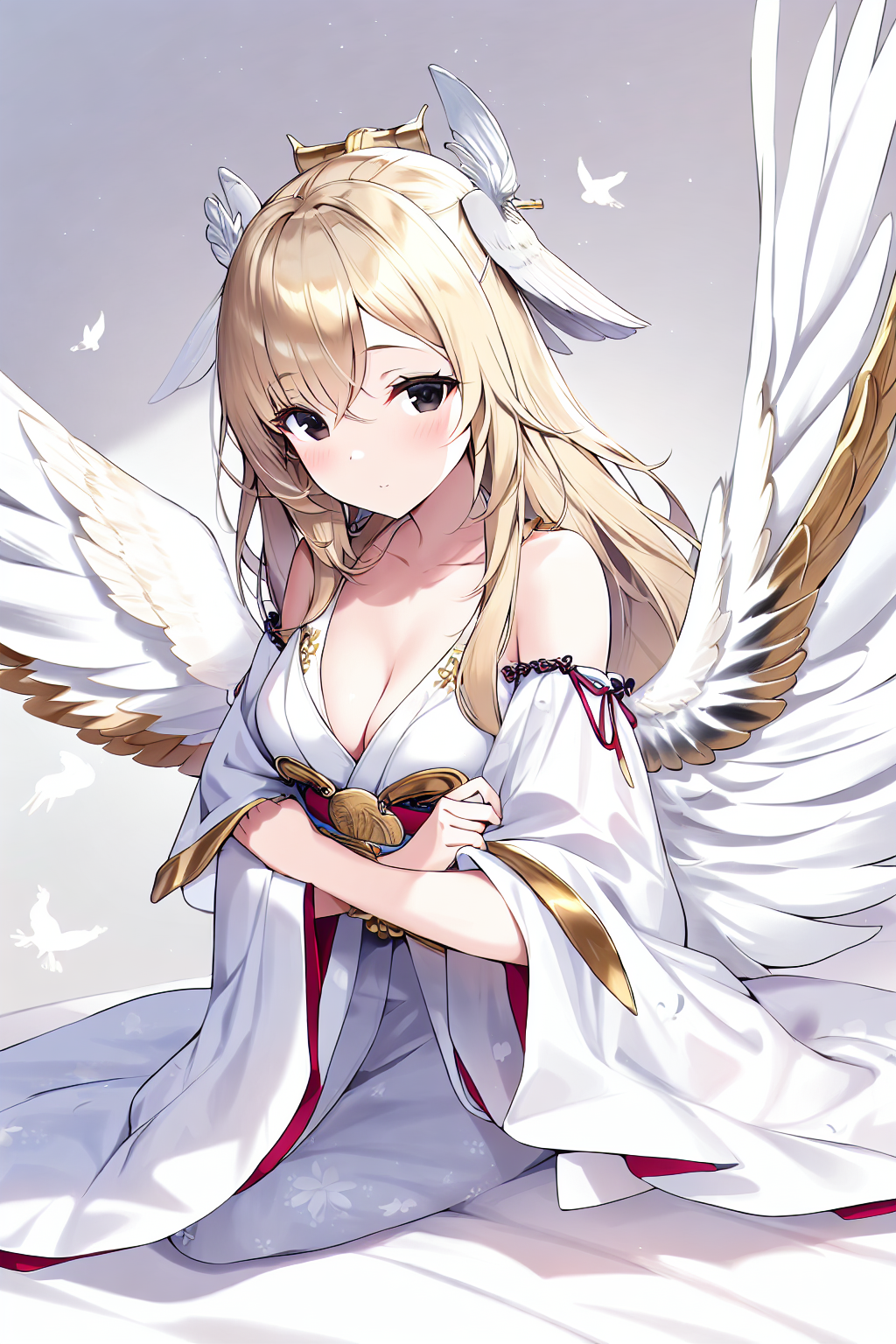 出雲大社の白鳩