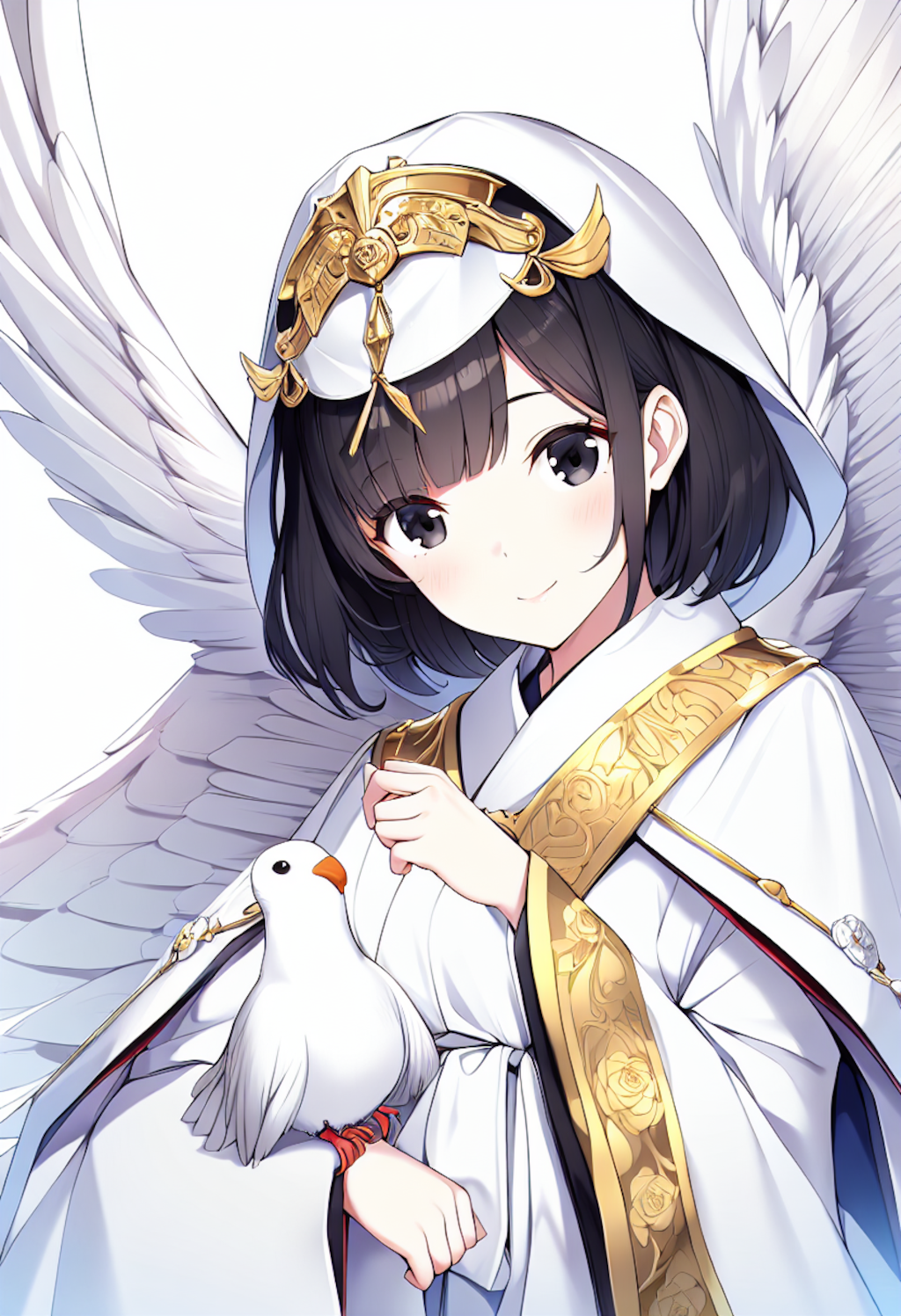 出雲大社の白鳩