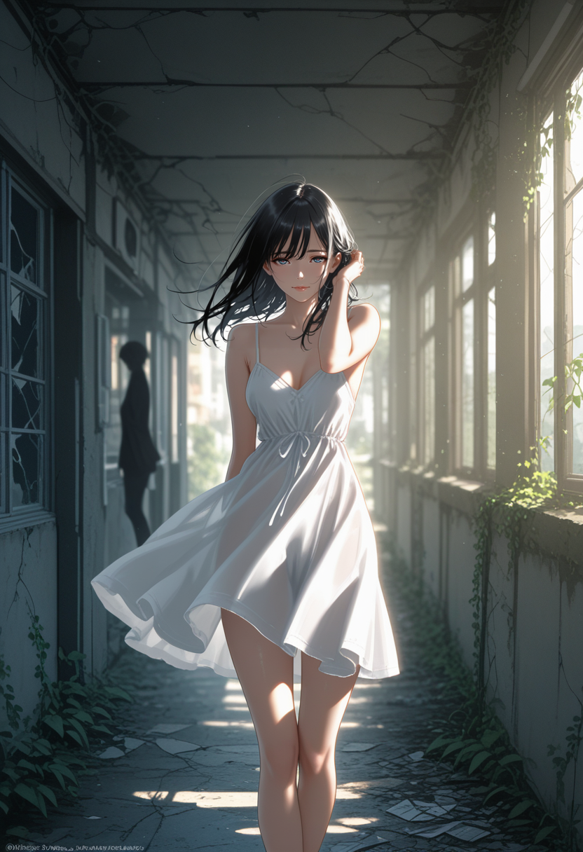 廃墟探訪 | の人気AIイラスト・グラビア