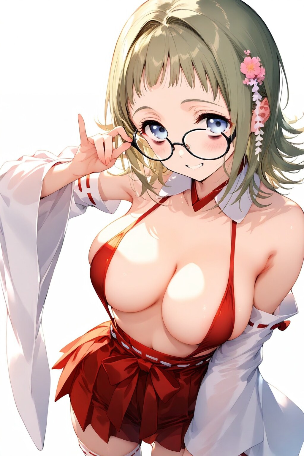 【おまけ】巫女スイムスカート