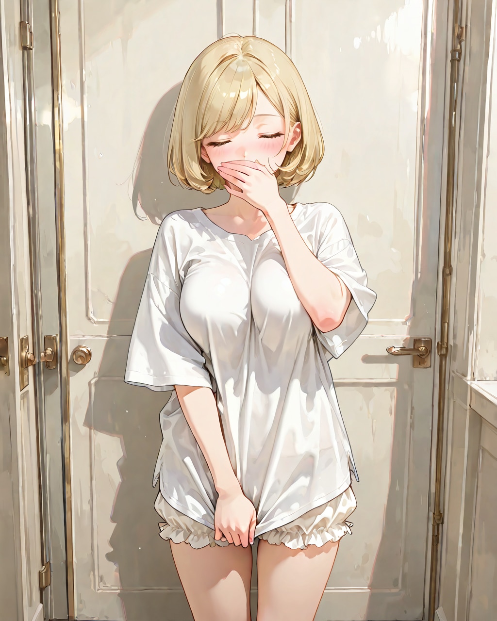 まだねむ〜い🥱 | の人気AIイラスト・グラビア