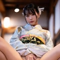 晴れ着姿　〜お股💕&お尻編😍　キャプションを読んで想像しながら楽しんでね😊 11枚目