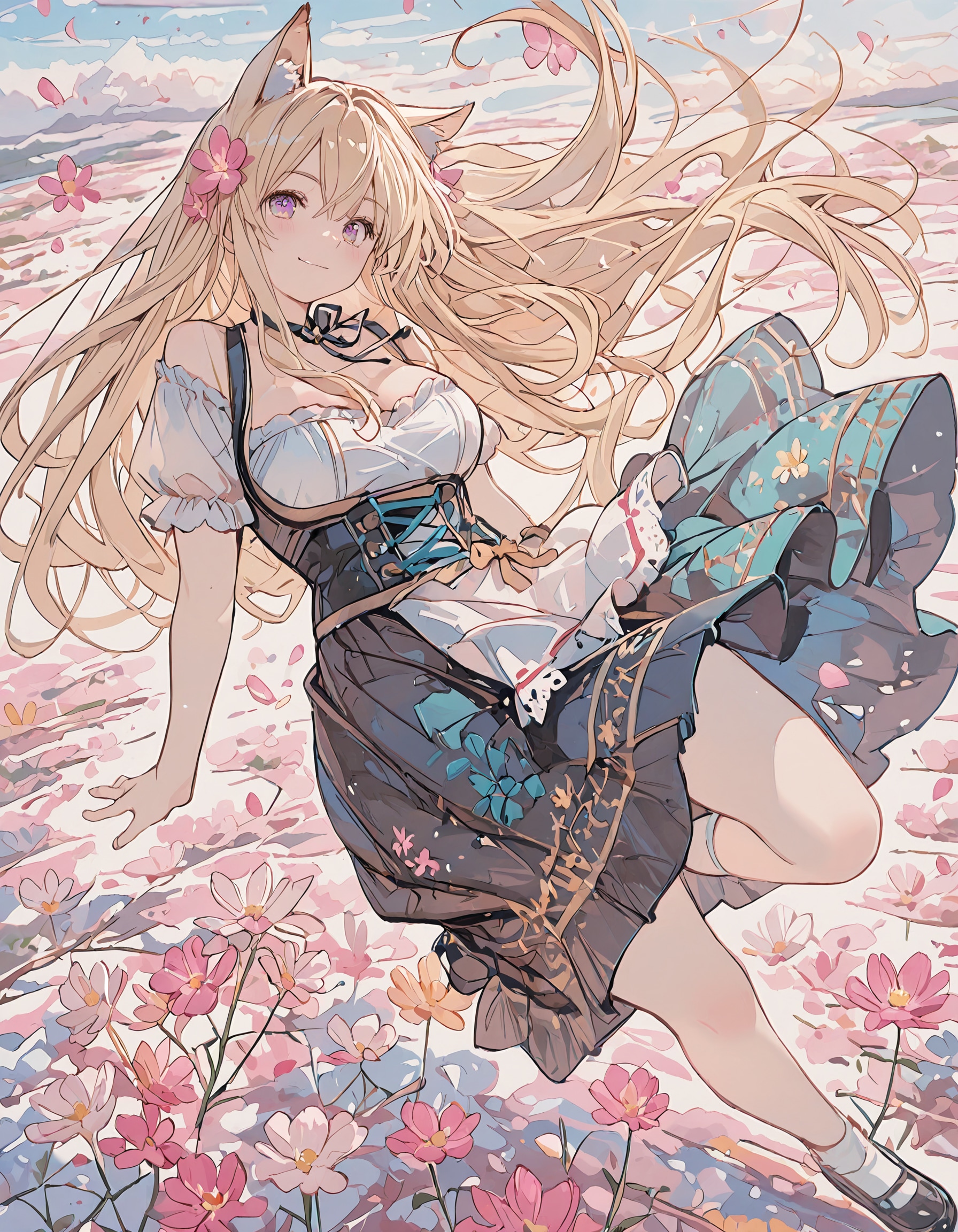 けもみみ娘 | の人気AIイラスト・グラビア