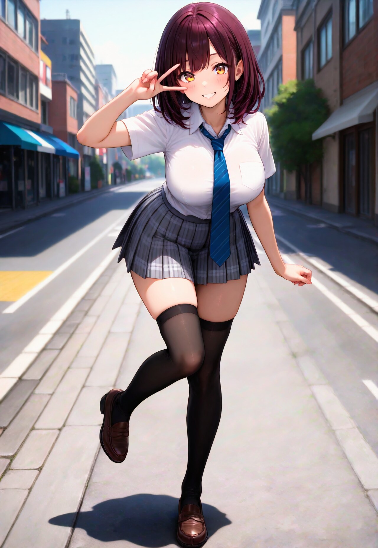 365（絶対領域） | の人気AIイラスト・グラビア