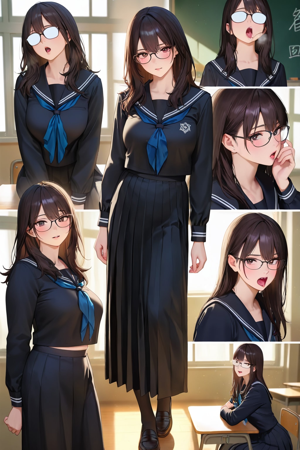 地味子さん連載表紙