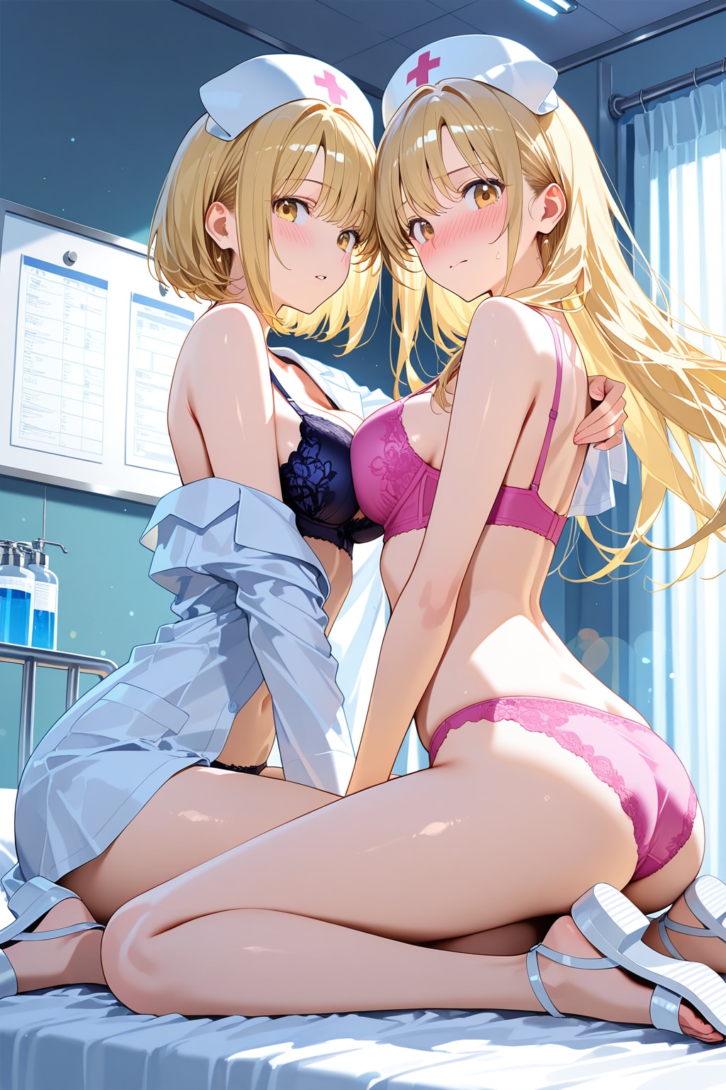 仲良しナースのお姉さんたち♡