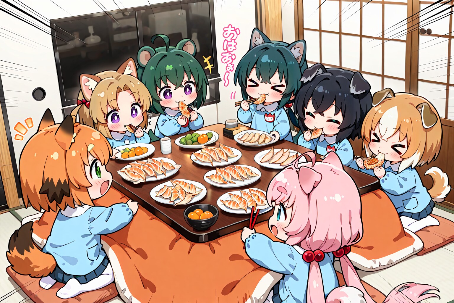 ３月８日はギョーザの日 | の人気AIイラスト・グラビア