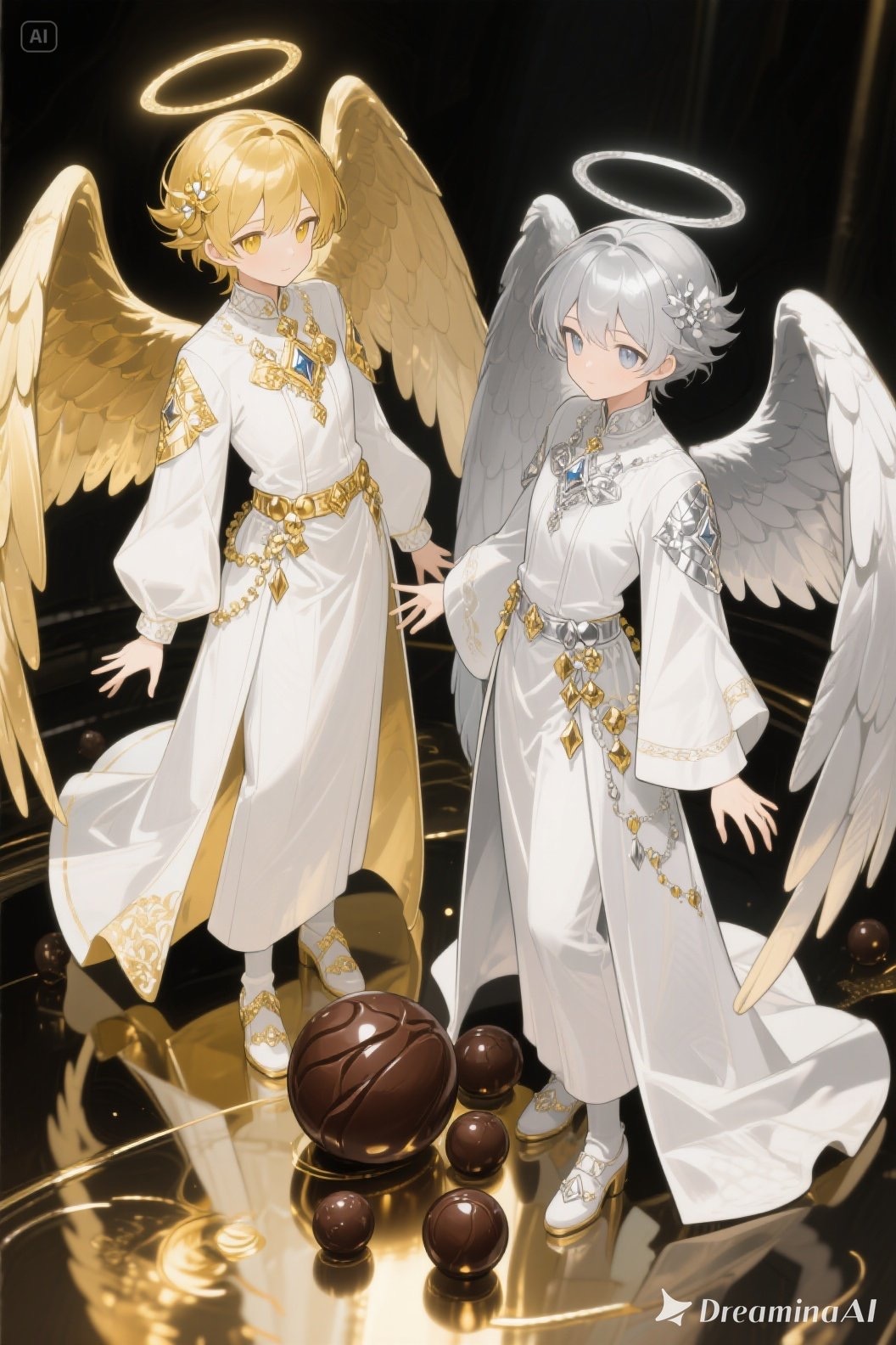 金と銀のエンゼル479 | の人気AIイラスト・グラビア