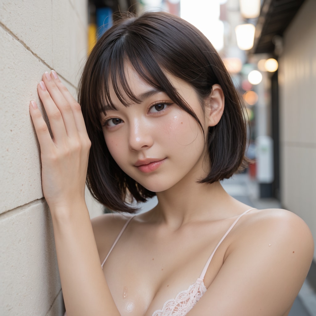 壁際モデルショット 2/4