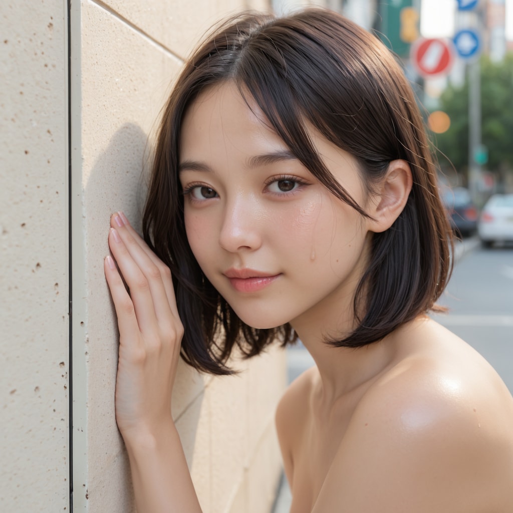 壁際モデルショット 2/4