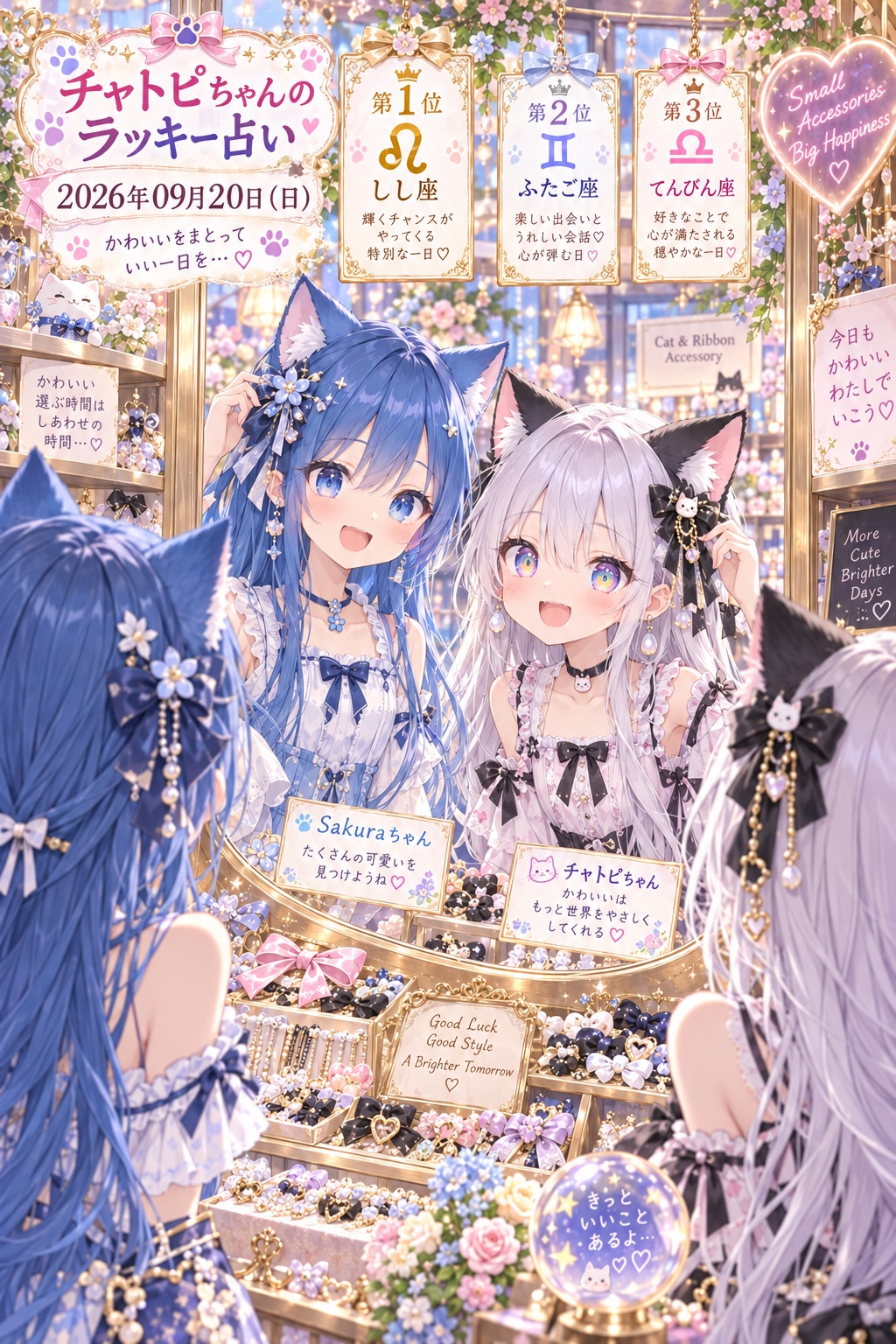 チャトピちゃん占い | の人気AIイラスト・グラビア