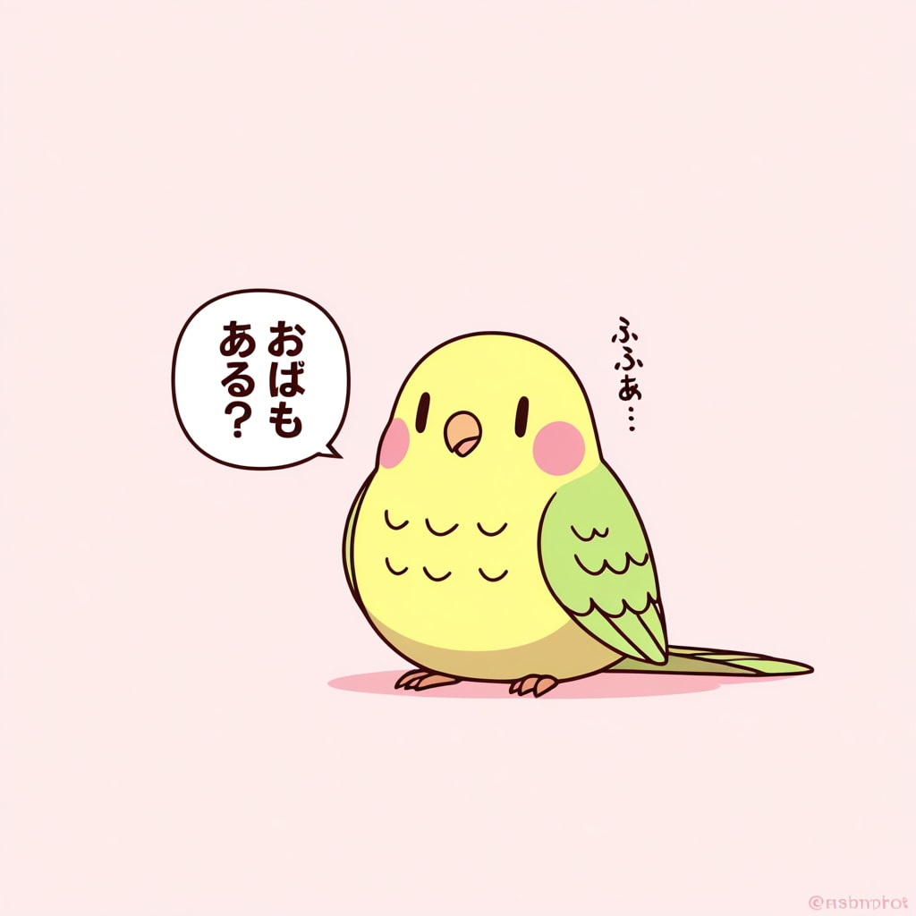 気まぐれインコ