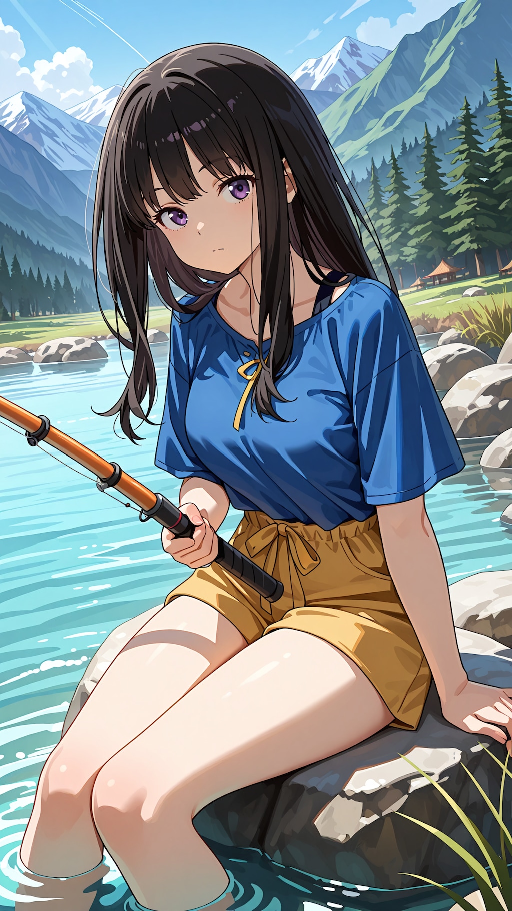 川釣り