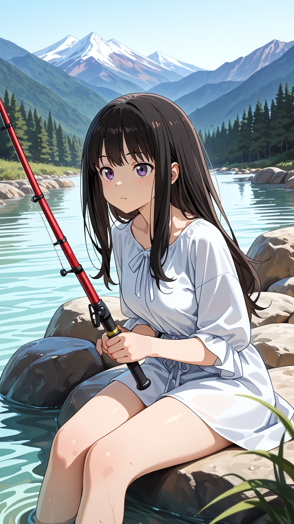 川釣り