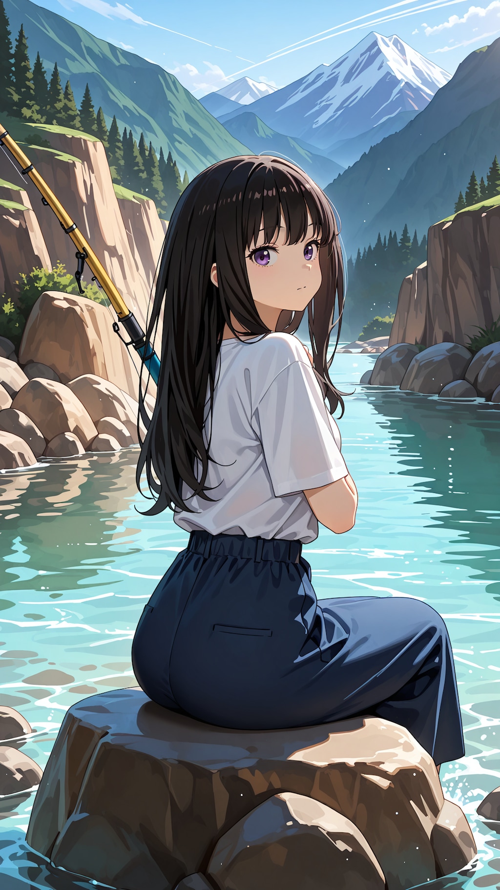 川釣り