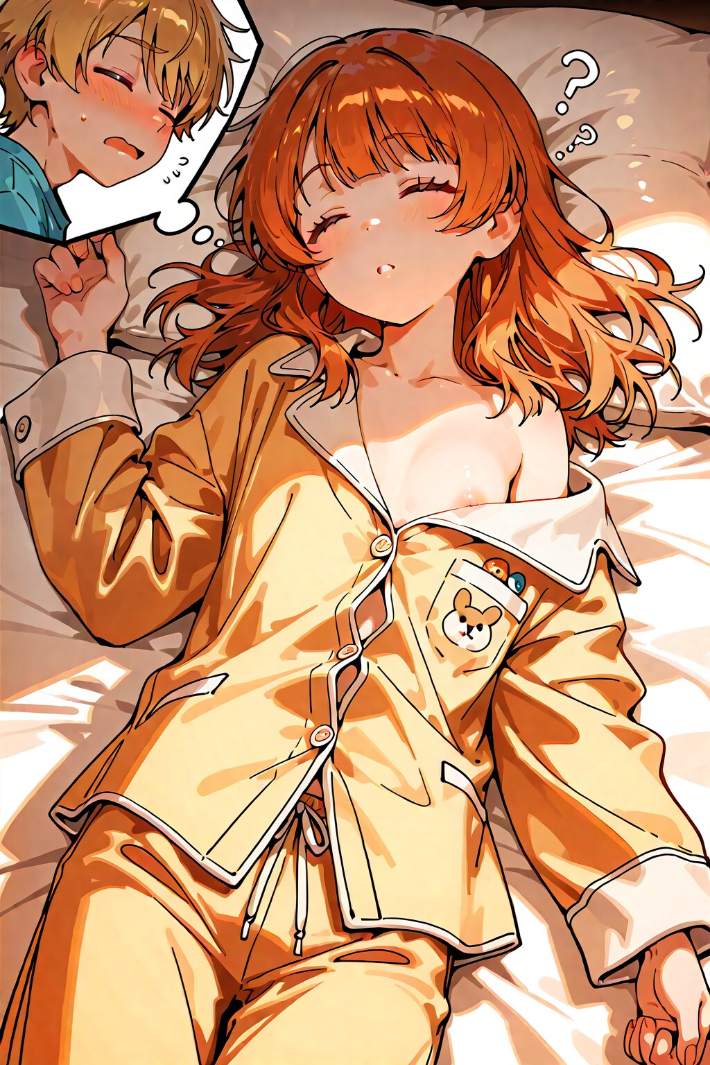添い寝（R18）①（少女ヌード写真集cutie_Jr_nude）夢の中で添い寝気分