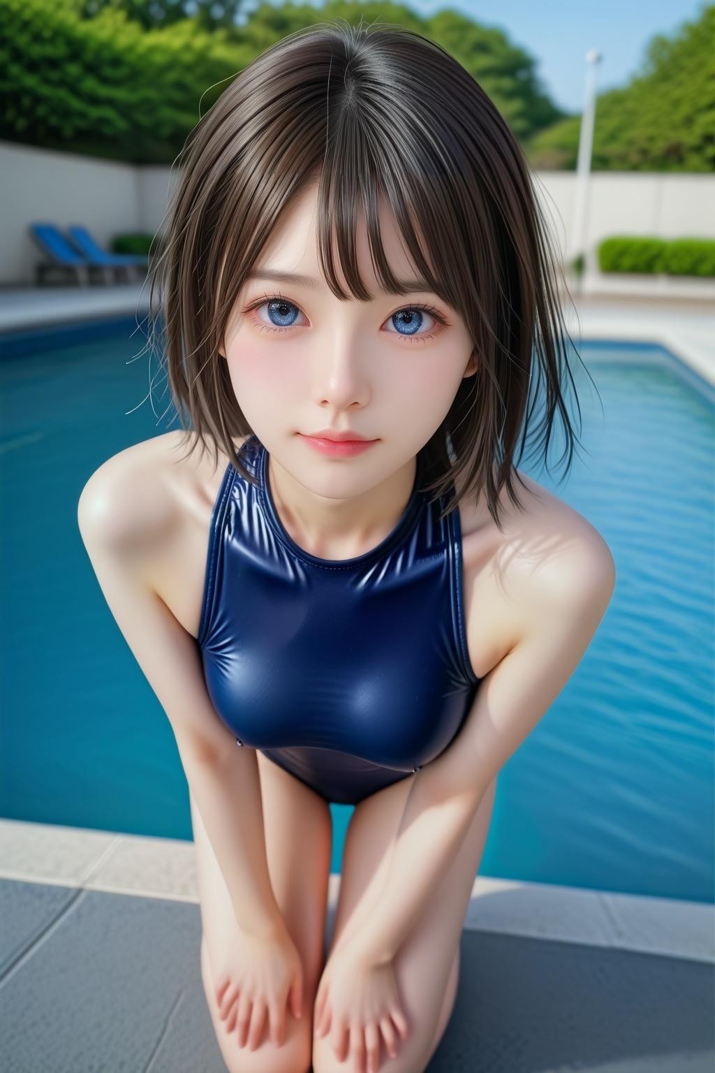 冬にスクール水着企画参加投稿