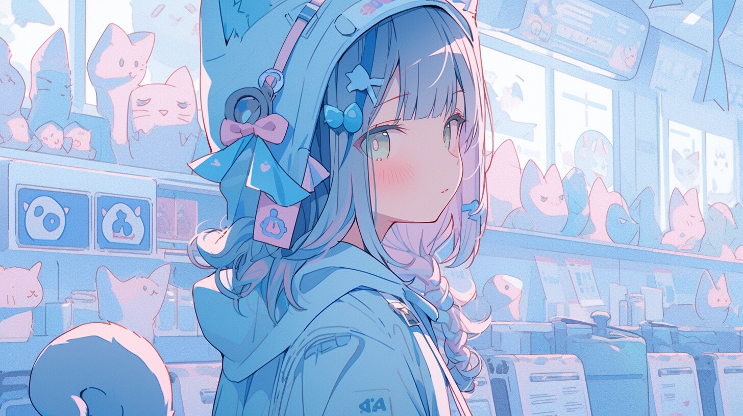 猫耳少女のぬいぐるみ探訪 | の人気AIイラスト・グラビア