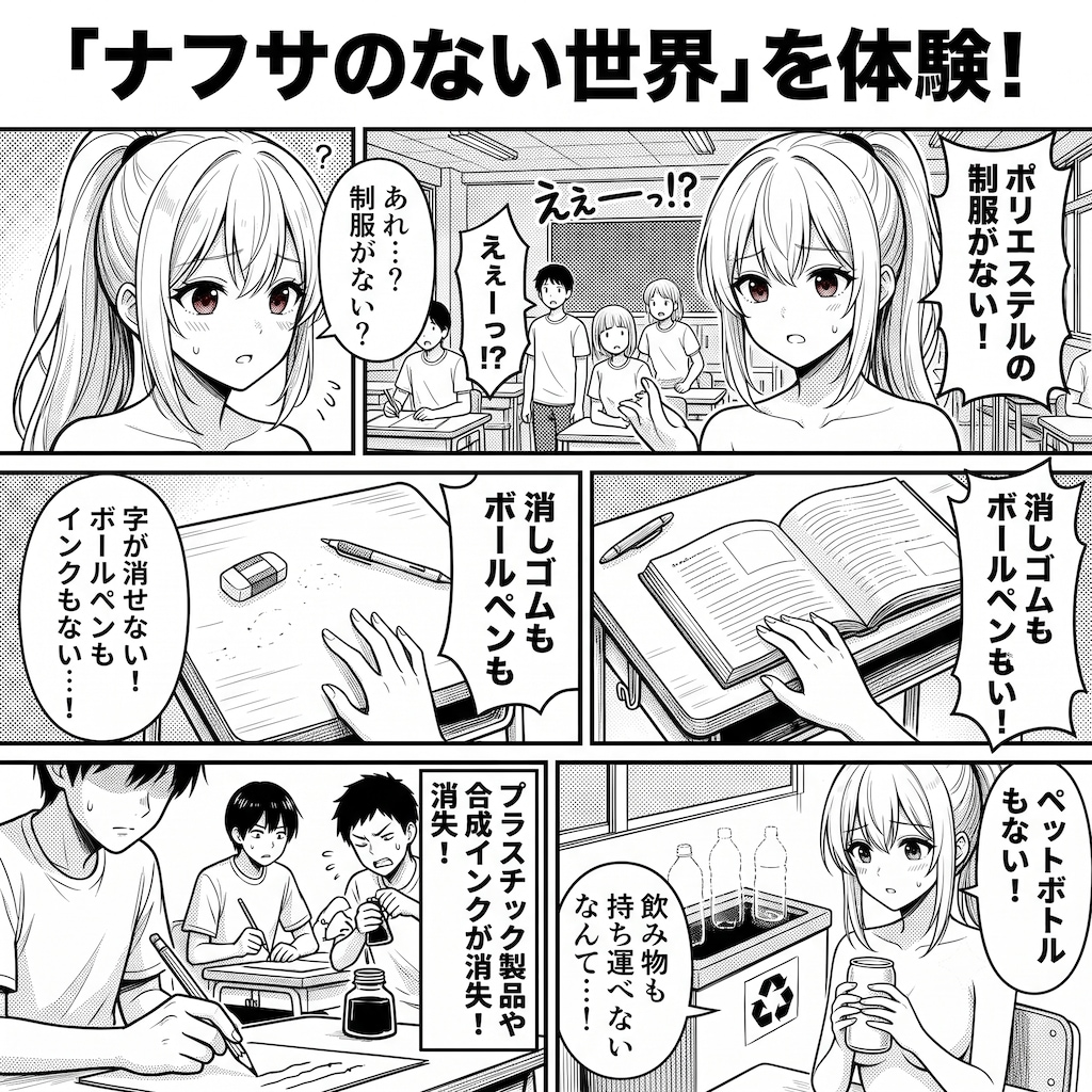 [第1話] ナフサの無い世界：学校編