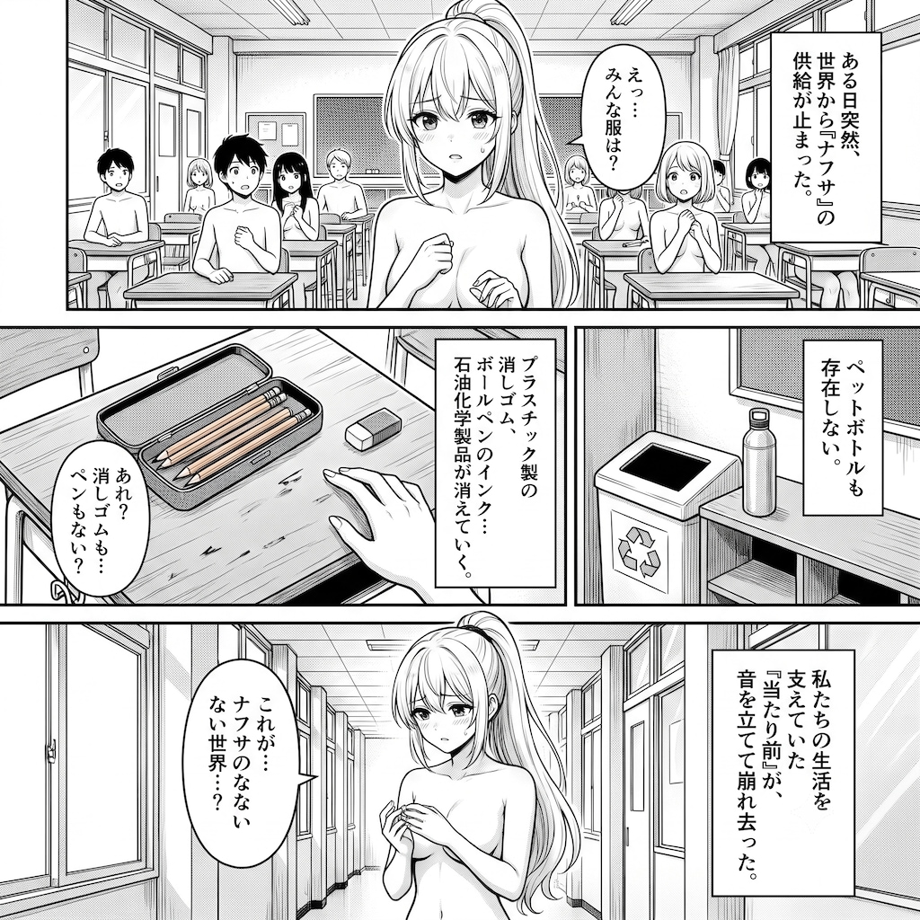 [第1話] ナフサの無い世界：学校編